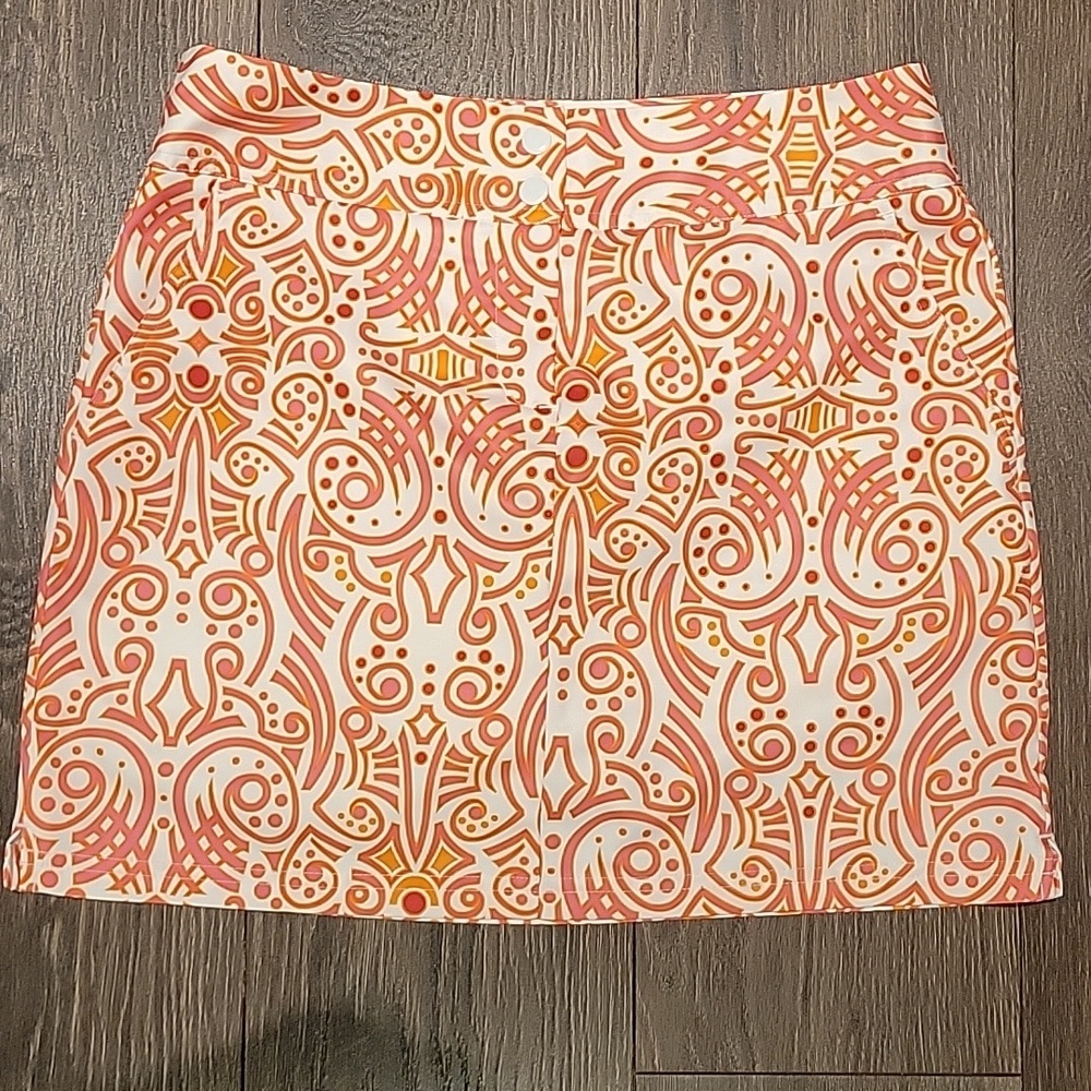 ❤️ NWOT! ADIDAS CLIMACOOL CONTRAST BLOOMING TATTOO SKORT / TENNIS SKIRT - Picture 3 of 9